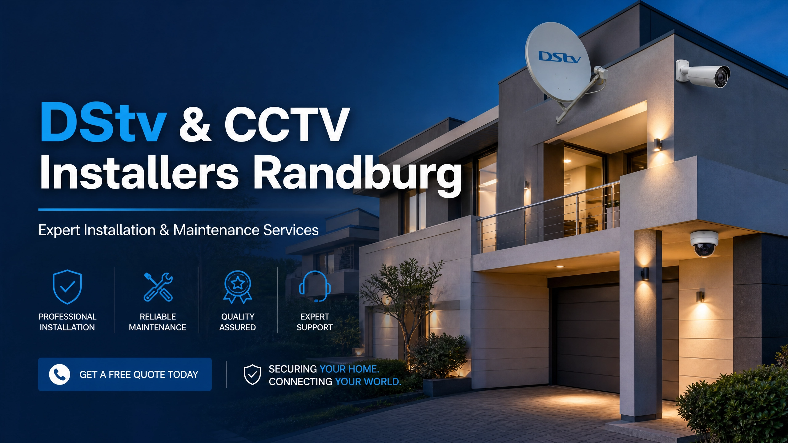 Professional DStv installation in Randburg